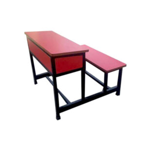 Students desk and bench