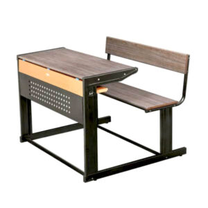 Students desk and bench
